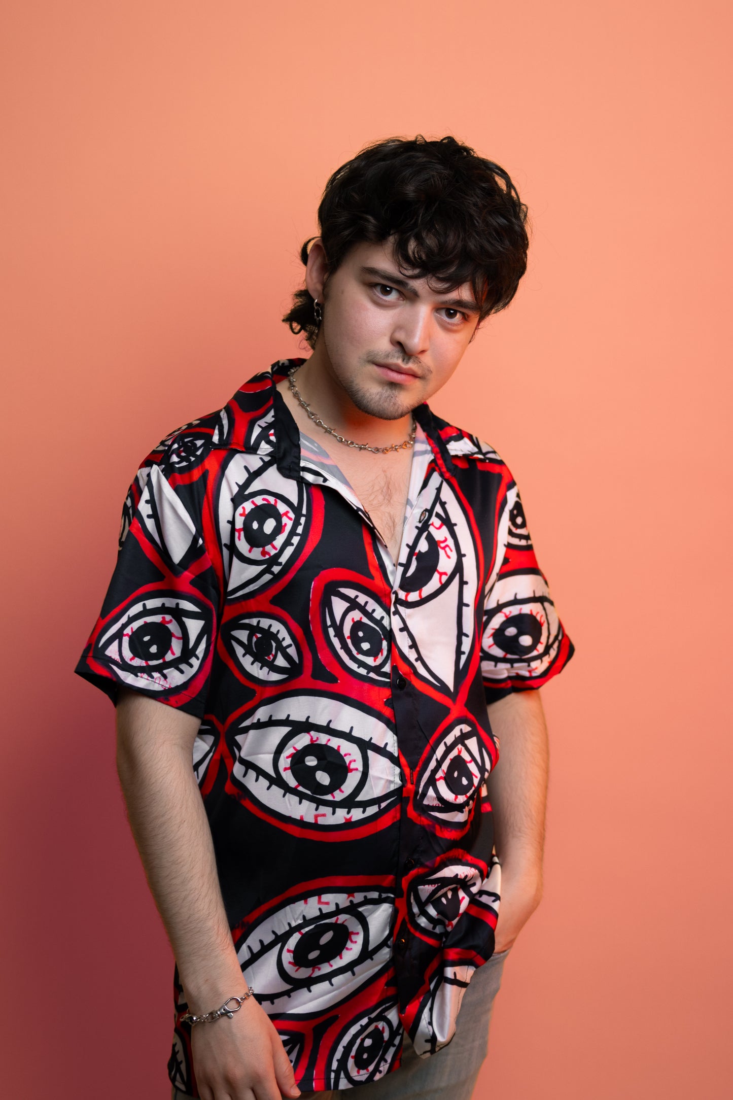 Eye Belong Printed Button-Up