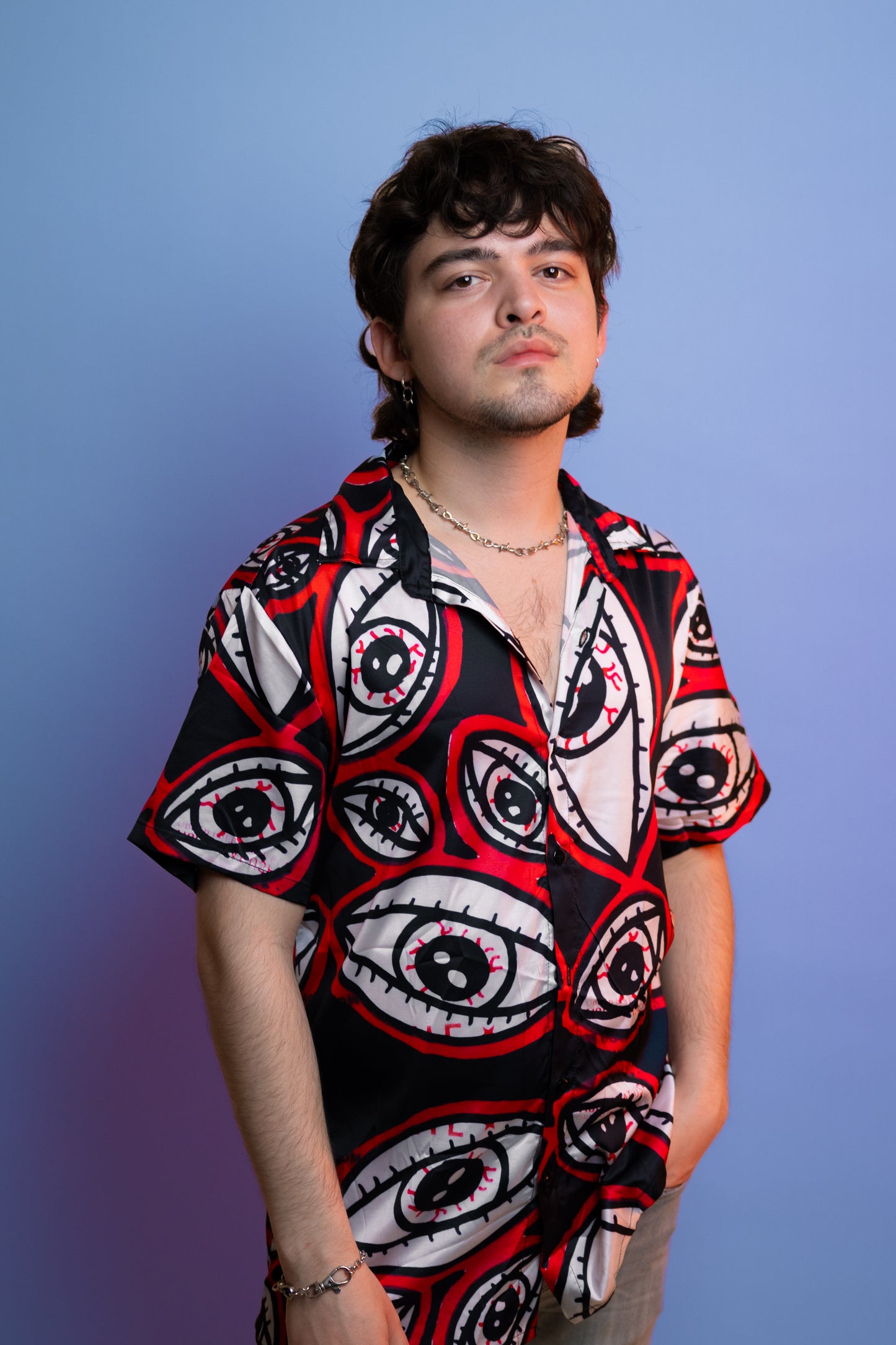 Eye Belong Printed Button-Up