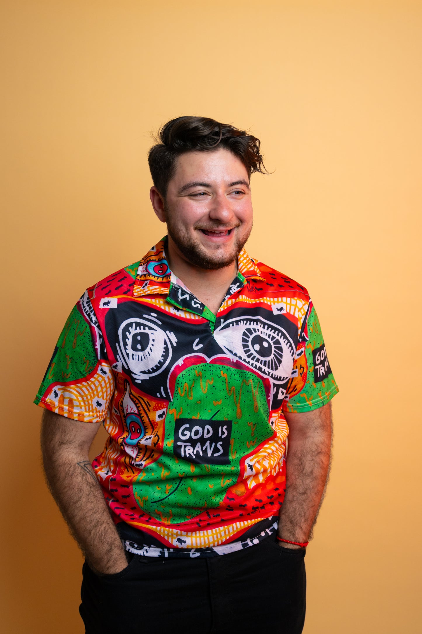 God is Trans Summer Polo