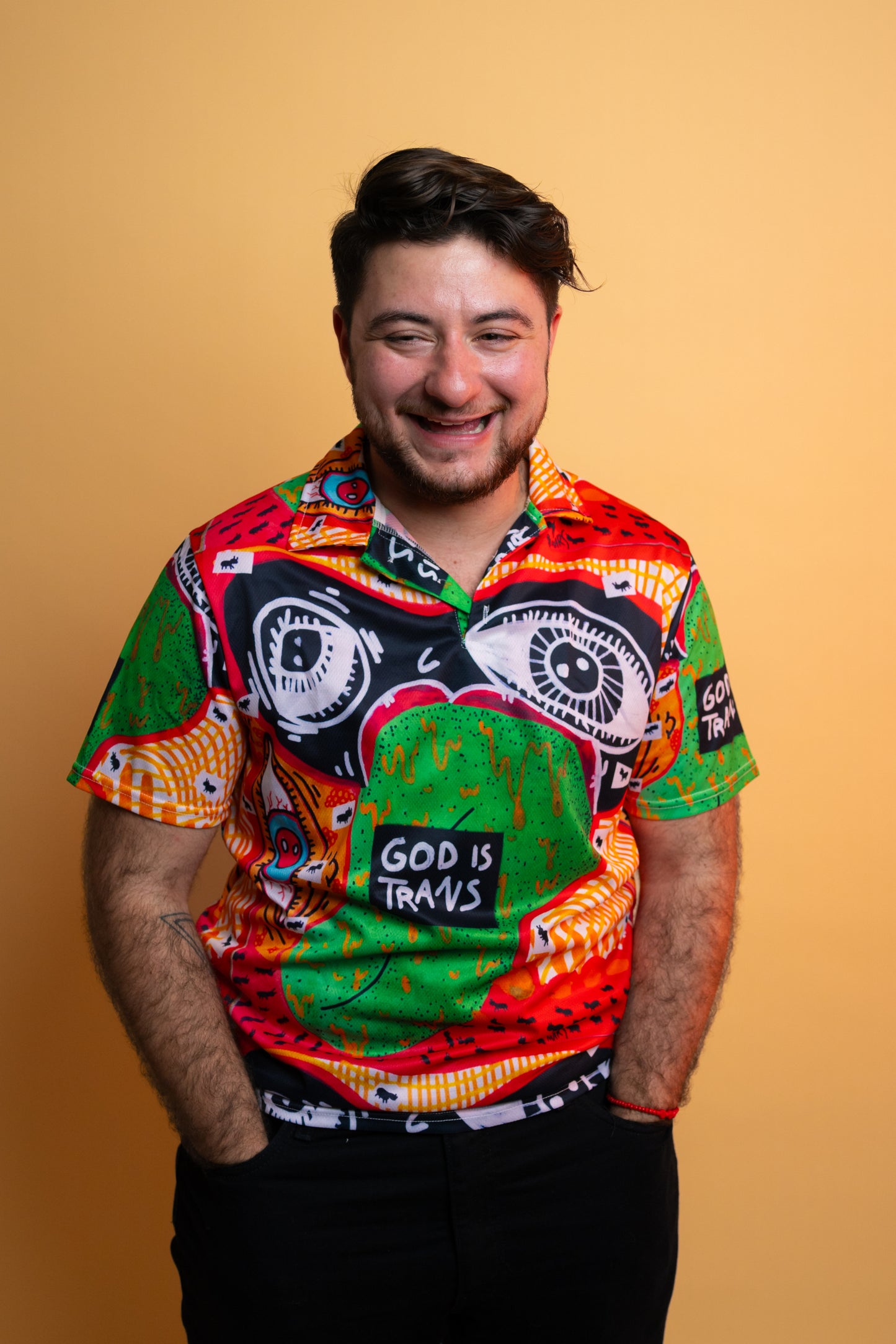 God is Trans Summer Polo