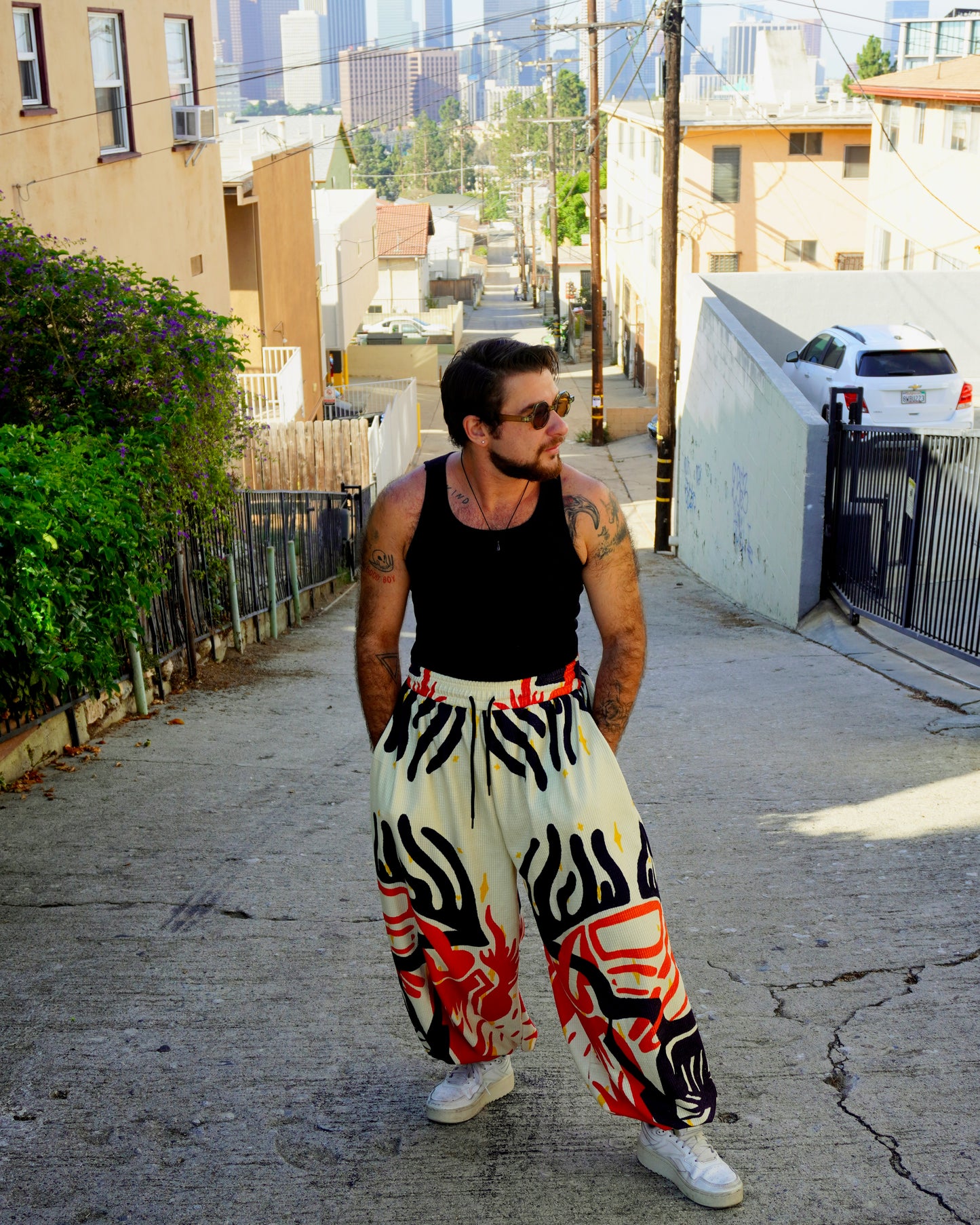 fire on mars lantern pants