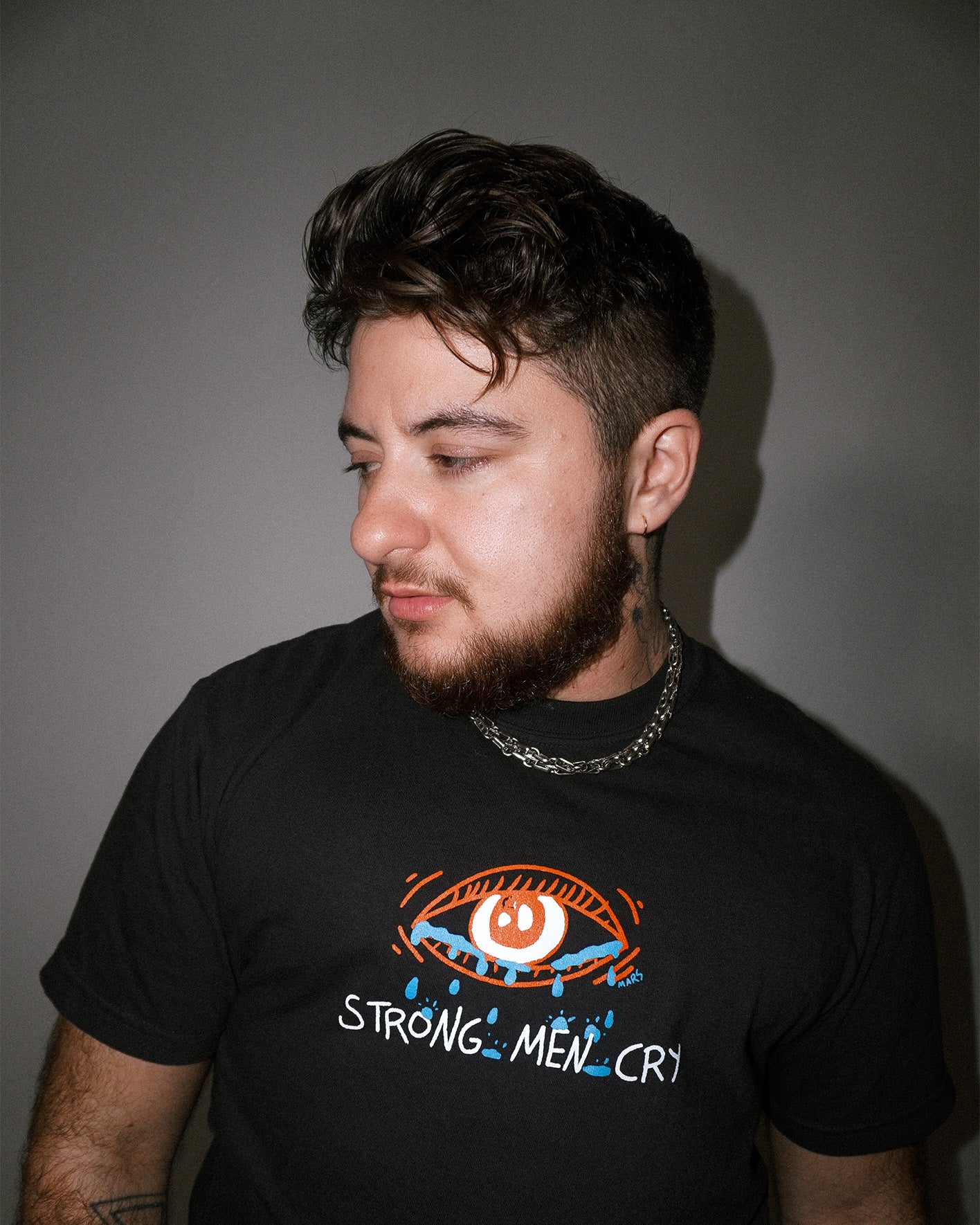 strong men cry shirt