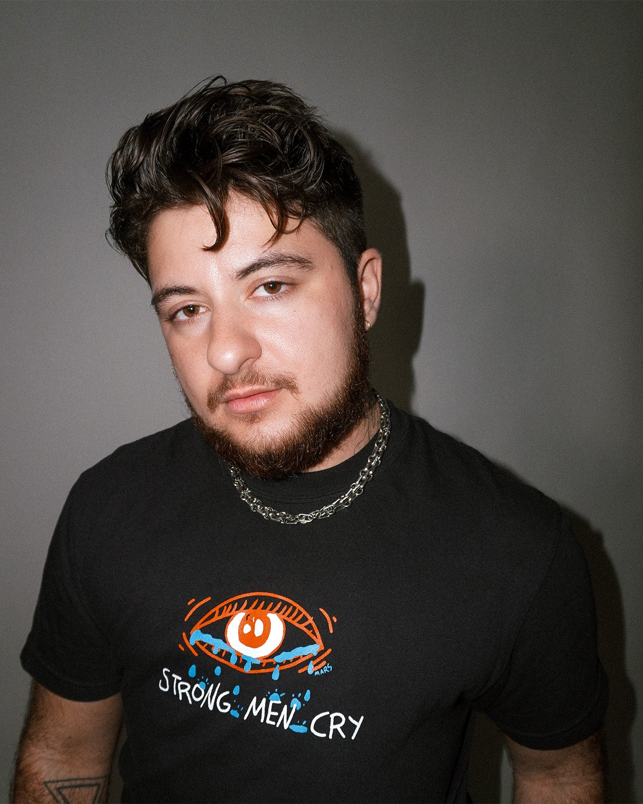 strong men cry shirt