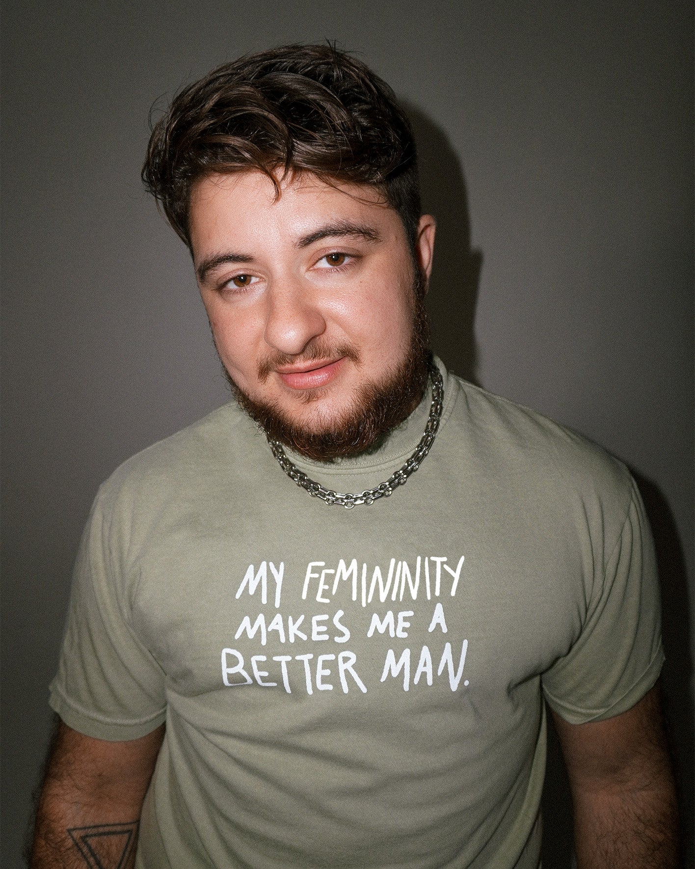my femininity makes me a better man shirt