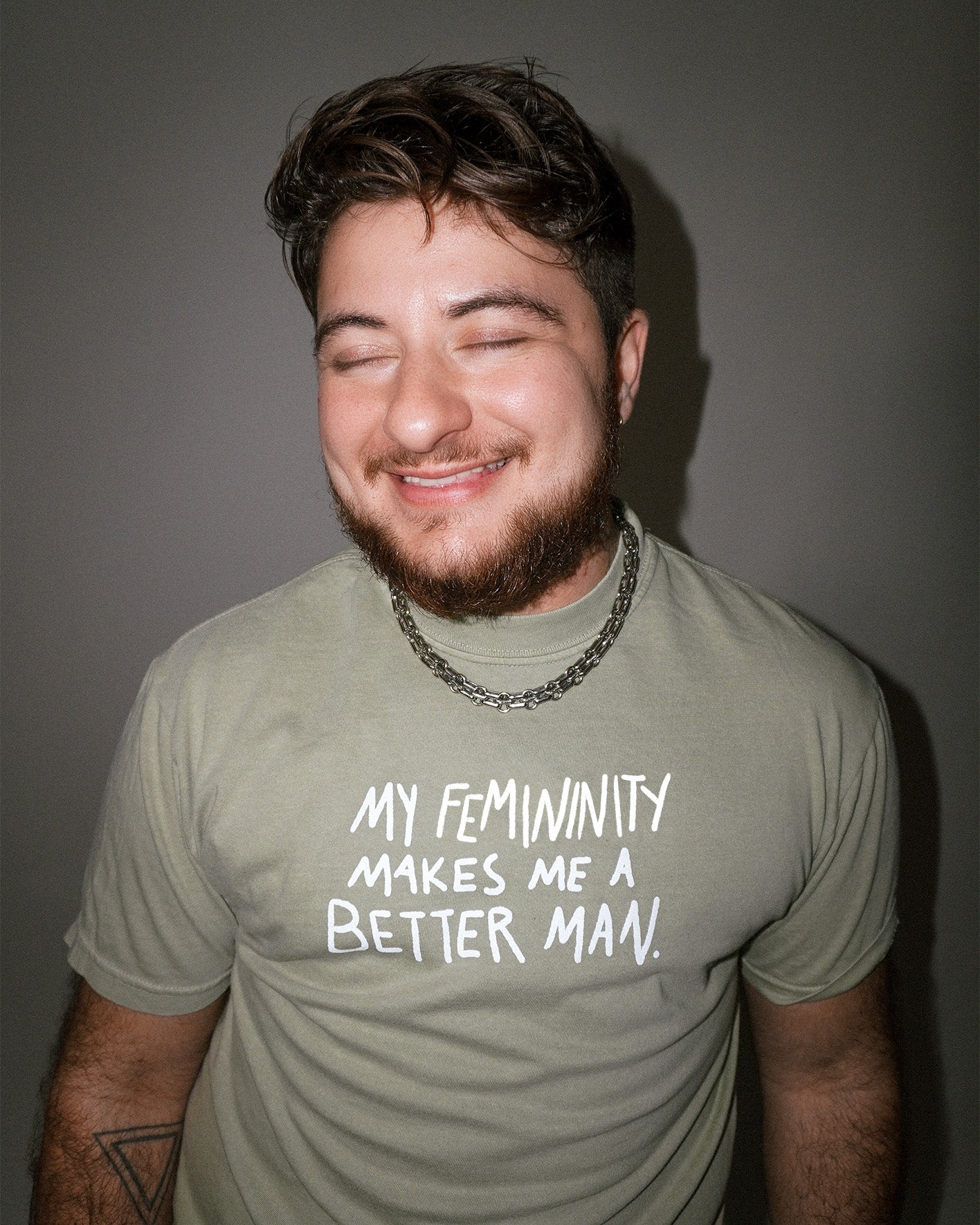my femininity makes me a better man shirt