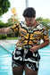 Eye Mouth Wiggle Summer Polo