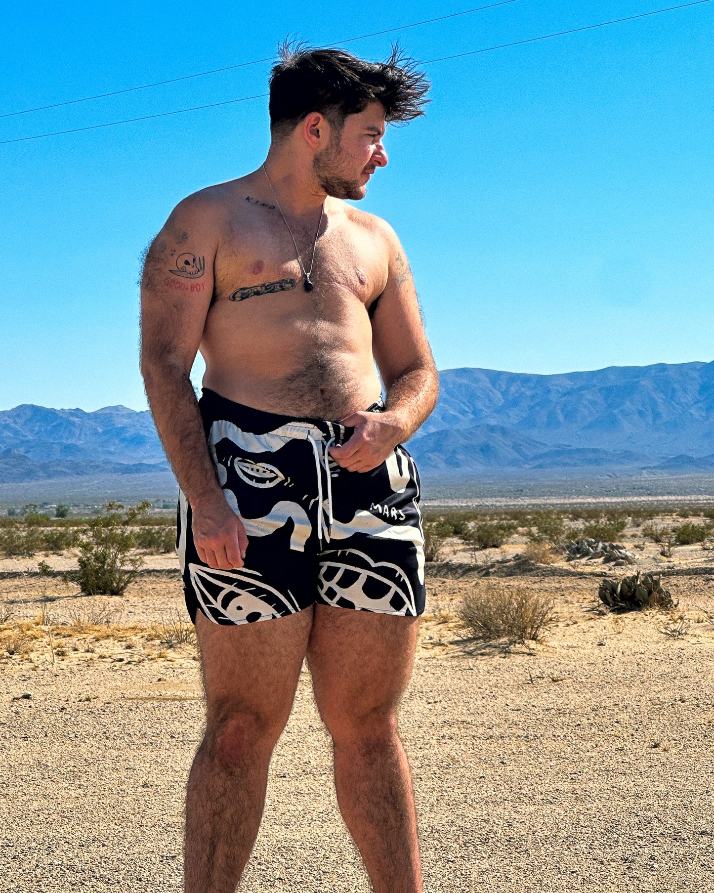 Wiggle Side Split Shorts  Dysphoria-Destroying Swim/Sport Shorts