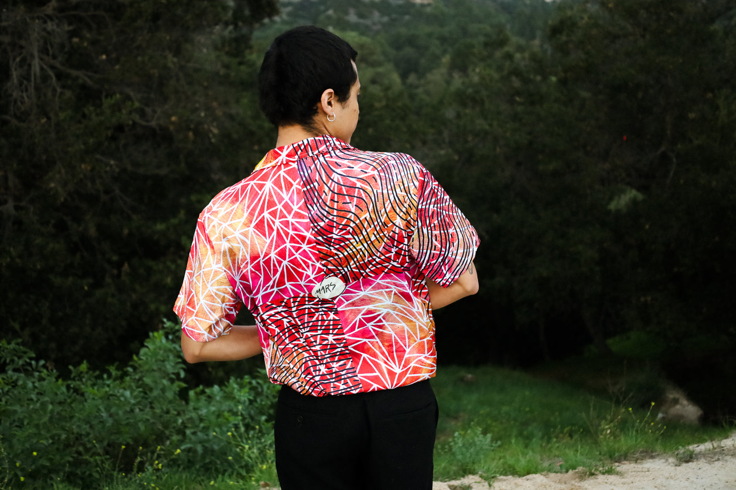 Max Printed Button Up