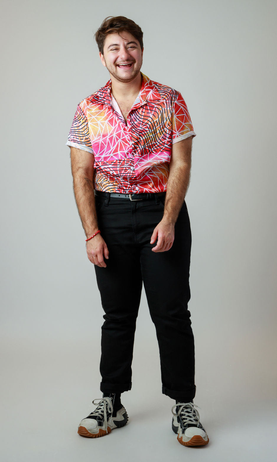 Max Printed Button Up