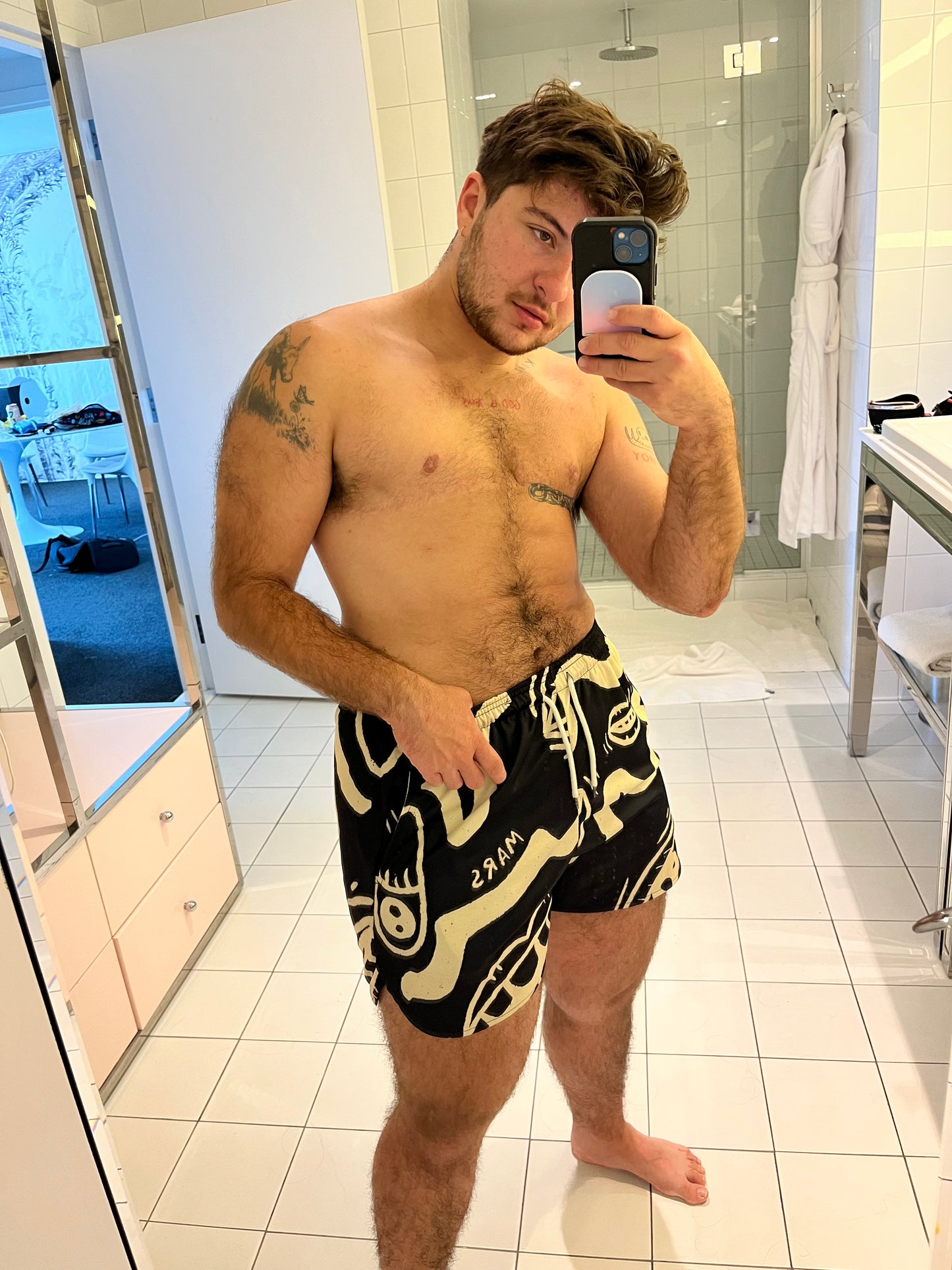 Wiggle Side Split Shorts  Dysphoria-Destroying Swim/Sport Shorts