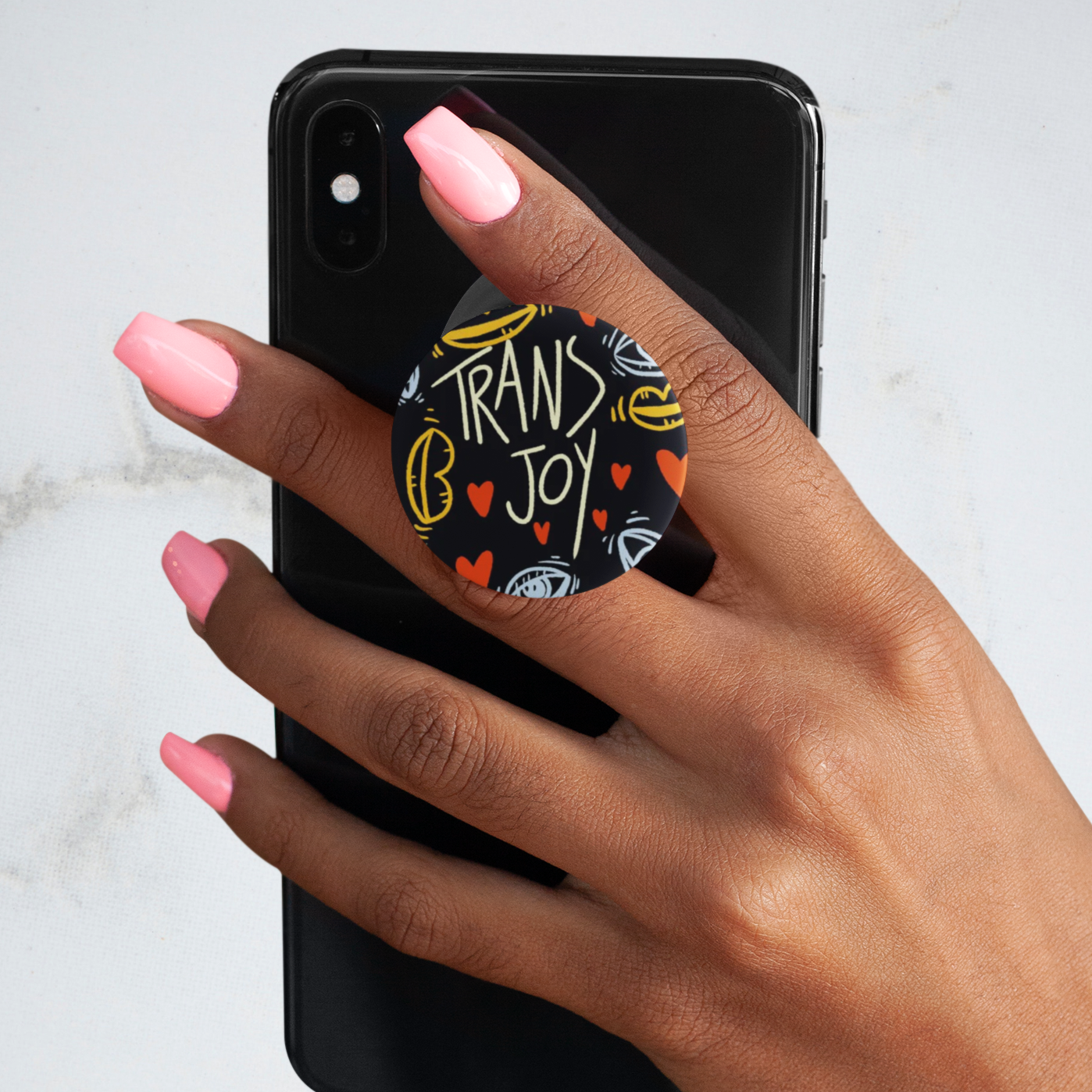 Trans Joy phone holder