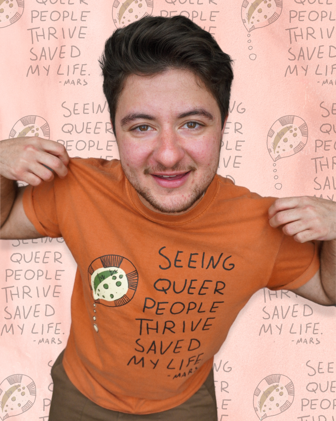 Seeing Queer People Thrive Saved My Life Shirt