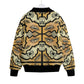 Eye Mouth Wiggle Knitted Fleece Lapel Jacket