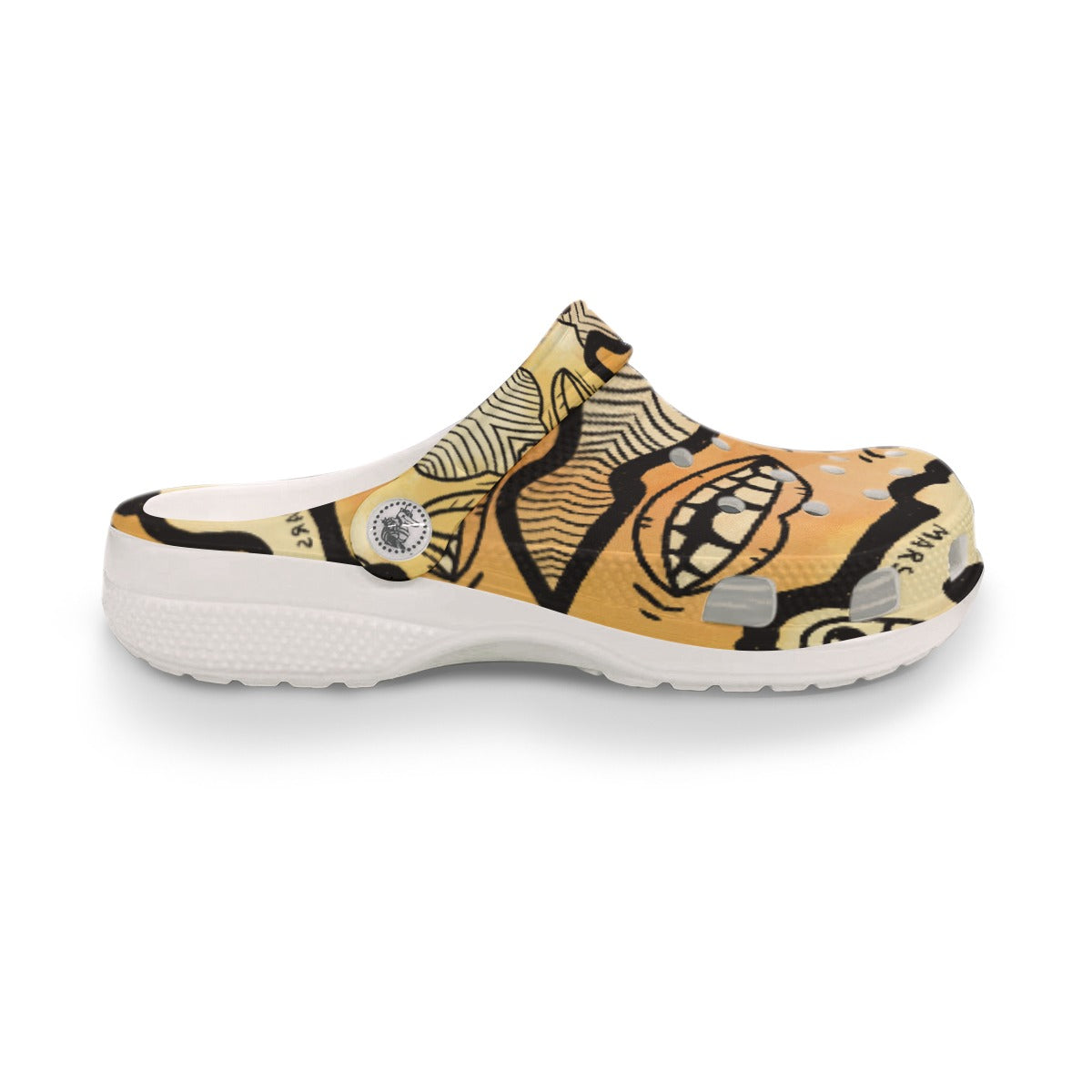 Eye mouth wiggle clog