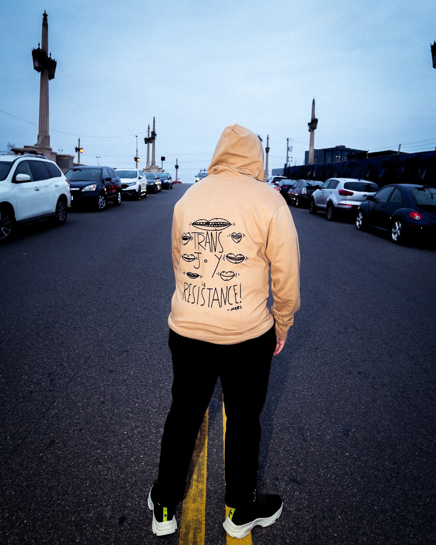 TRANS JOY - HOODIE