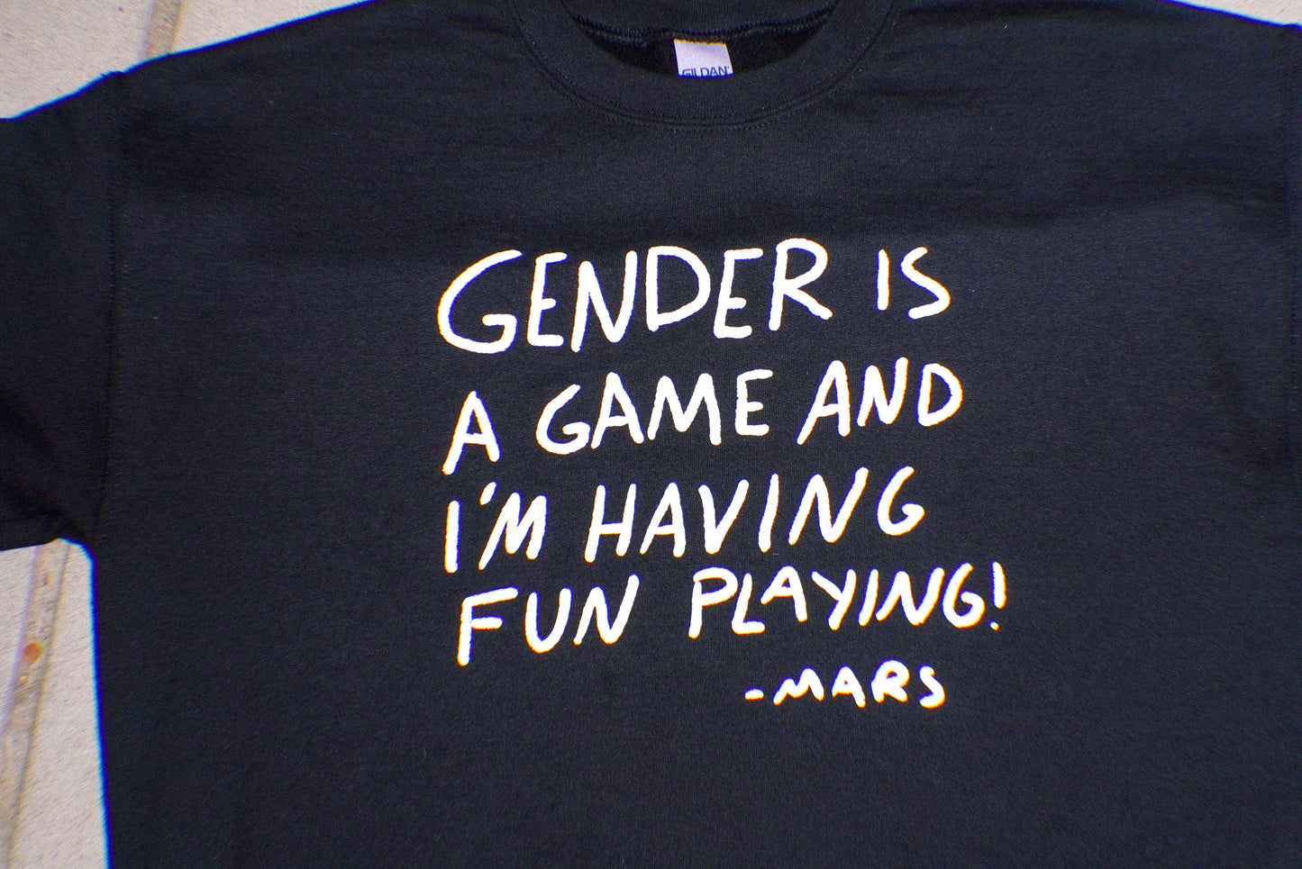 GENDER IS A GAME SWEATER