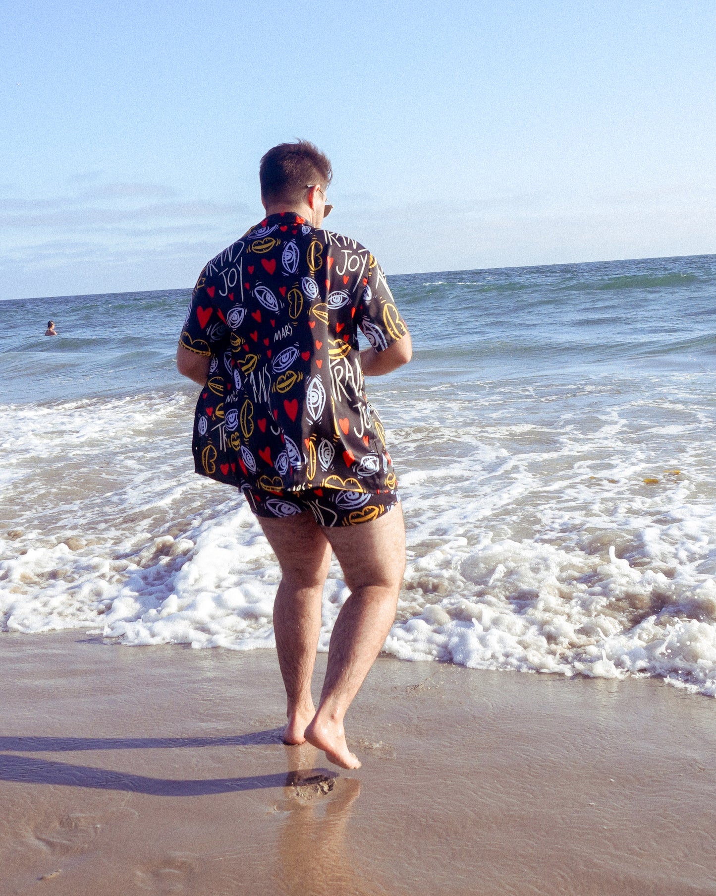 Trans Joy Printed Button Up