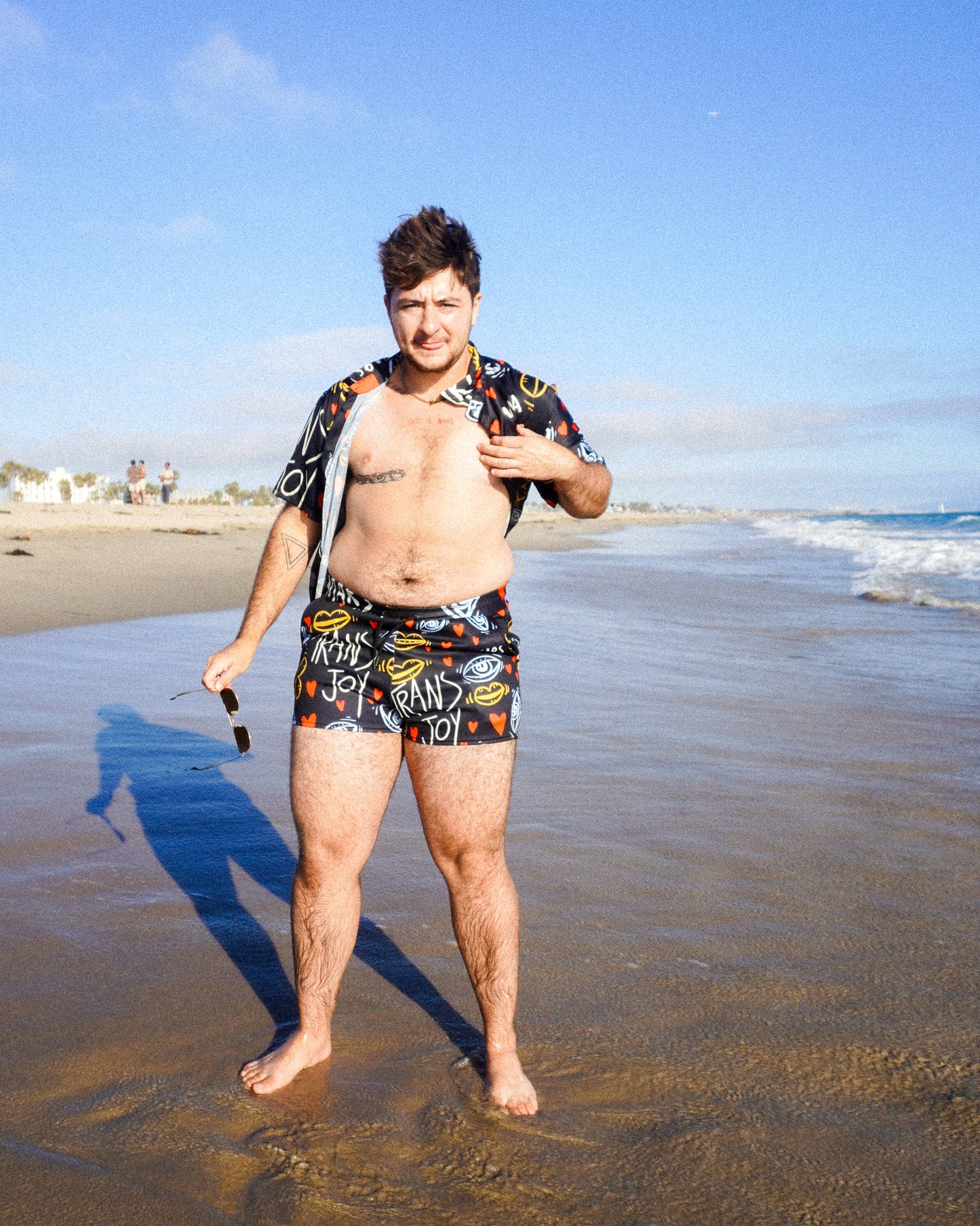 Trans Joy Printed Button Up