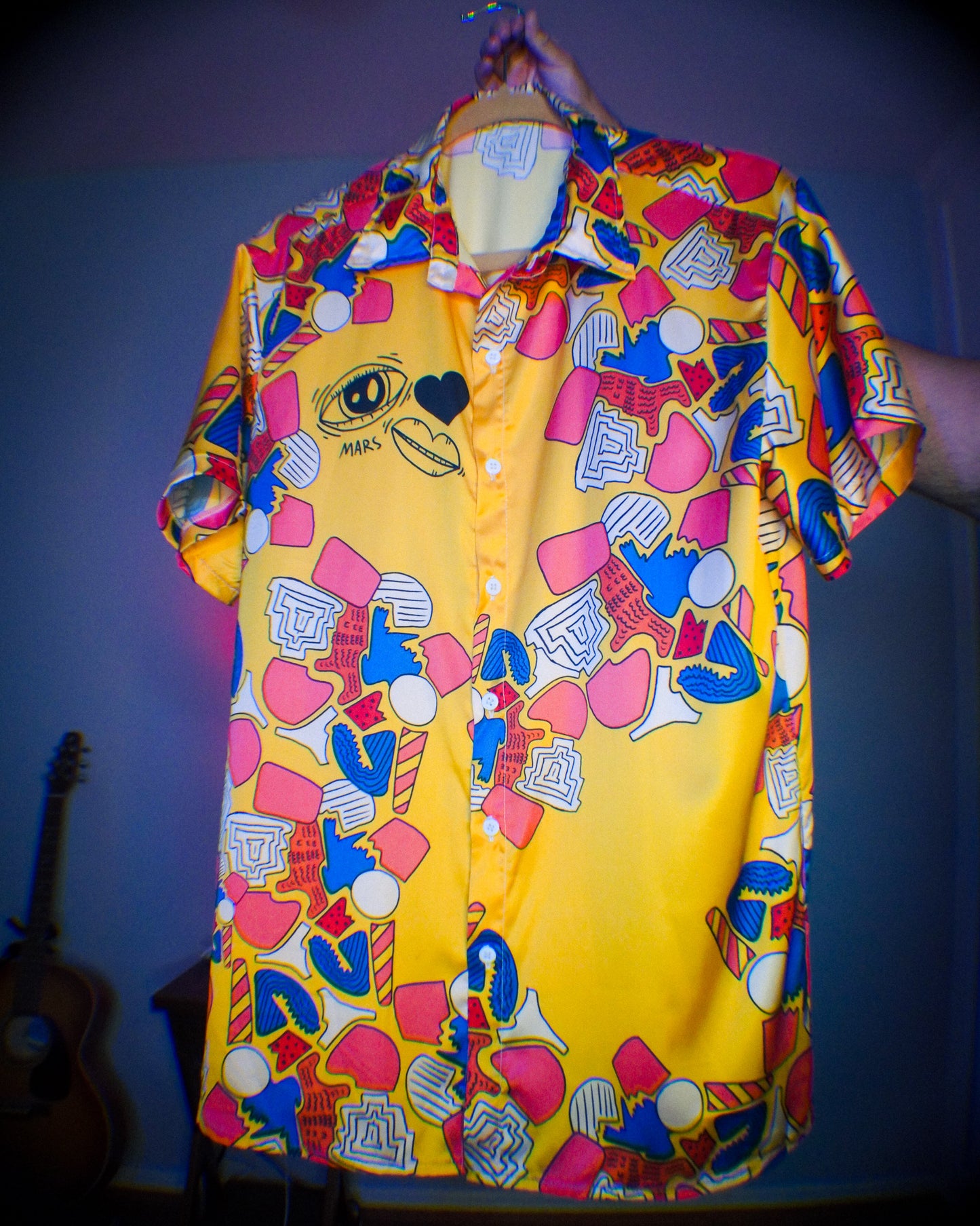 Pretty Pieces Printed Button Up