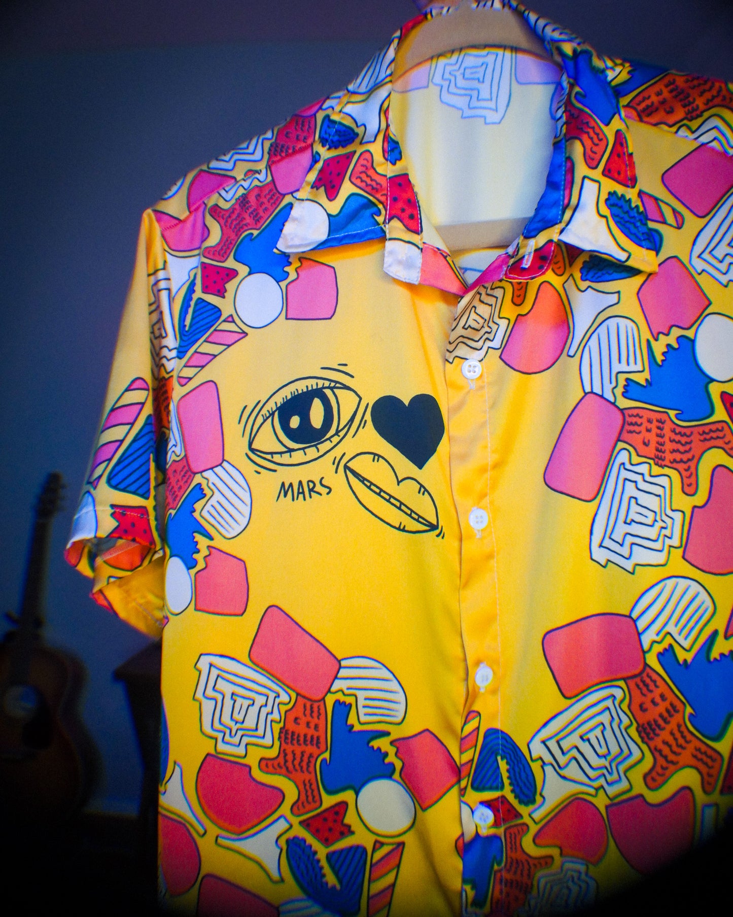 Pretty Pieces Printed Button Up