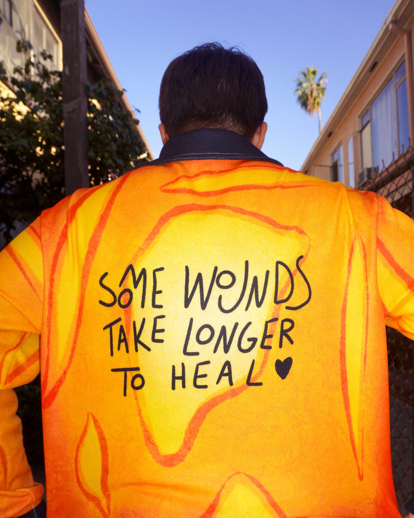 Some Wounds Take Longer to Heal Sweater