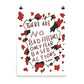 NO BAD FEELINGS - PRINT