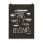 TRANS JOY IS RESISTANCE PRINT