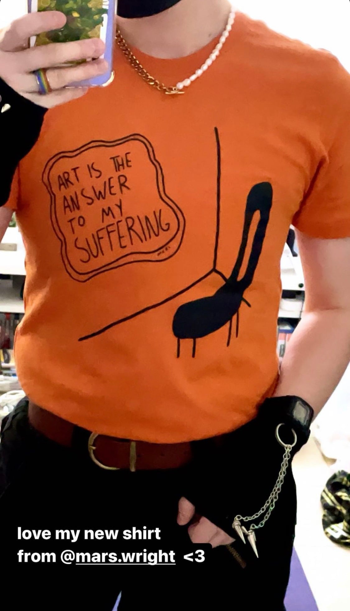 Art Ends Suffering Shirt
