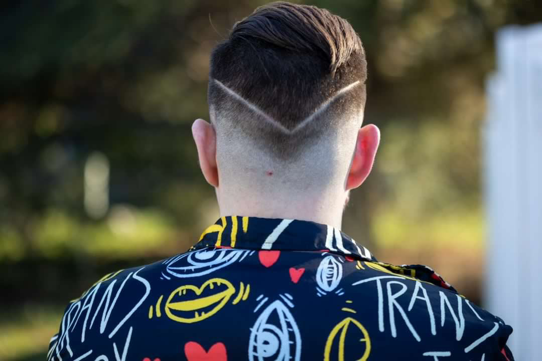 Trans Joy Printed Button Up