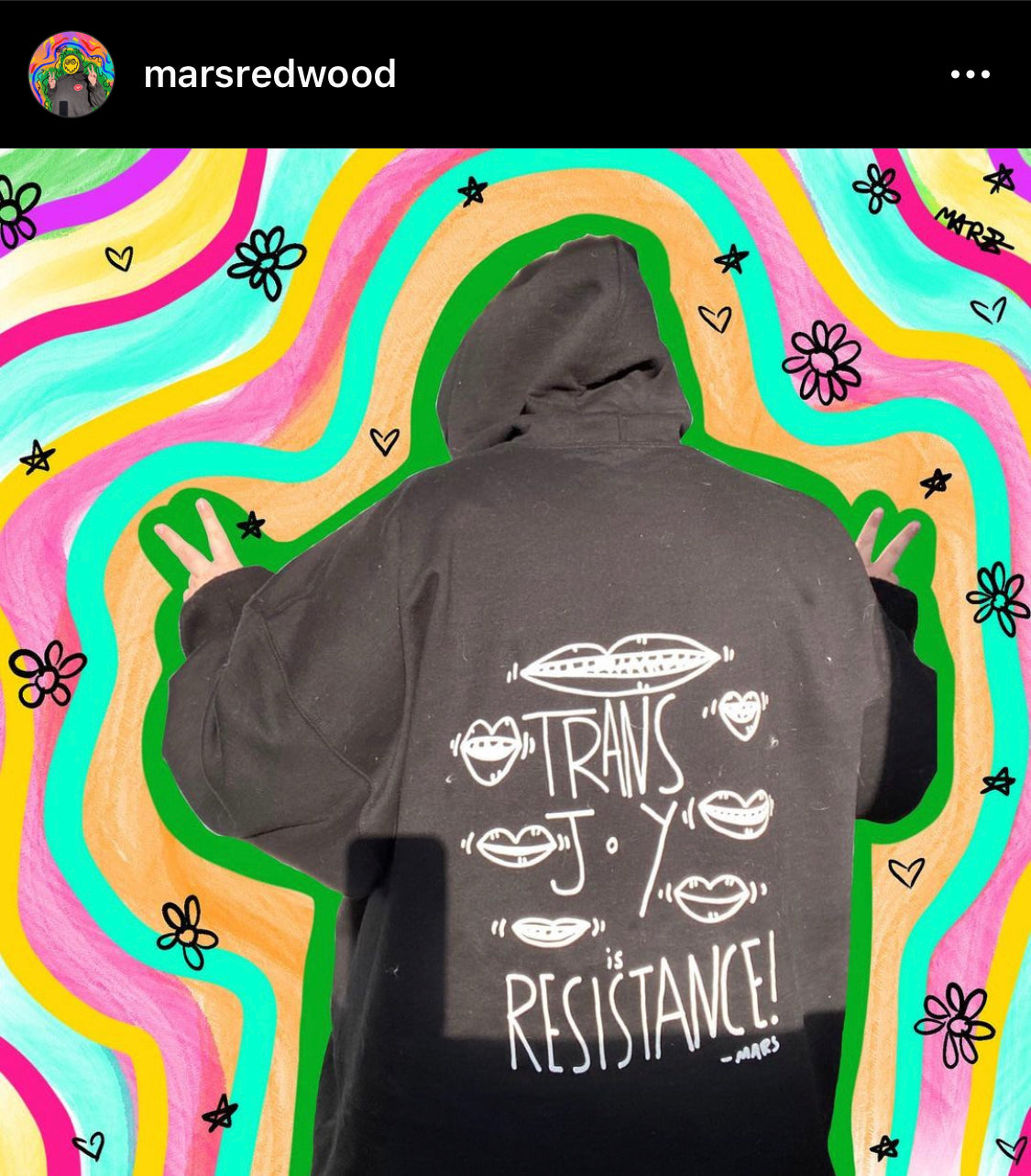 TRANS JOY - HOODIE