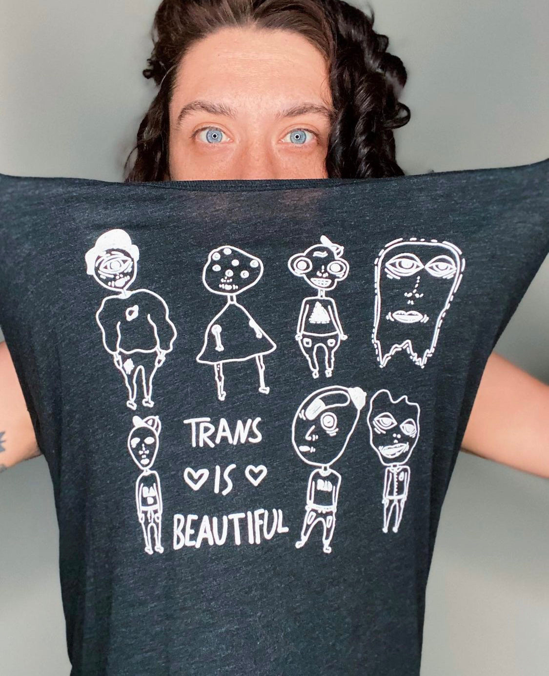 Trans Is Beautiful Traditional Tank